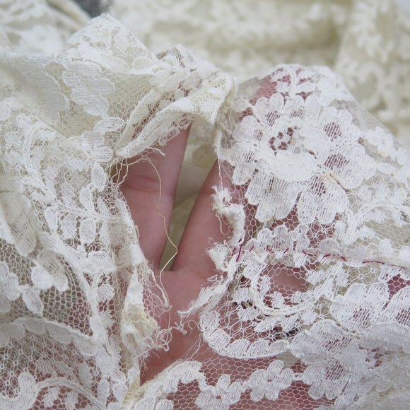 Vintage MCM Charles & Co Lace and beaded dress - Picture 10 of 11